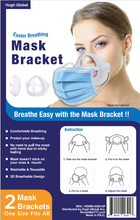 Load image into Gallery viewer, 10 Mask Brackets ($1.99/count)  &amp; Free Shipping.  Breathe Easy with Mask Bracket!
