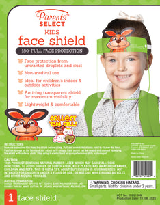 4 Pack - Kids Face Shield with Sponge ($2.99/Pack) & Free Shipping