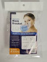 Load image into Gallery viewer, 10 Mask Brackets ($1.99/count)  &amp; Free Shipping.  Breathe Easy with Mask Bracket!
