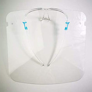 2 Pack- Face Shield with 2 Glass Frames & 10 Shields ($12.49/Pack) & FREE Shipping