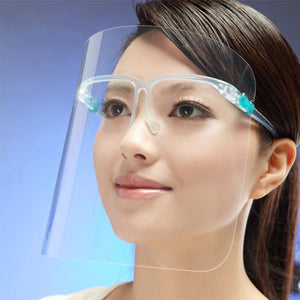 10 Pack- Face Shield with Glass Frame  ($2.49/Pack) & FREE Shipping