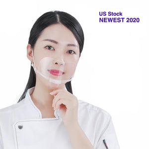 10 Pack- Transparent Mouth Mask ($1.99/ Pack) & FREE Shipping