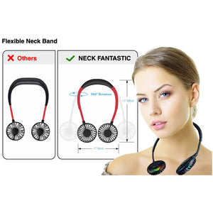 Neck Fantastic -<br>  Portable Neck Fan