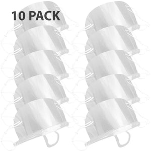 10 Pack- Transparent Mouth Mask ($1.99/ Pack) & FREE Shipping